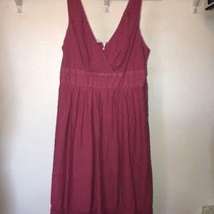 Pink, textured, maurices dress